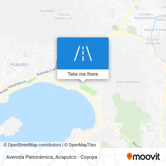 Avenida Panorámica map