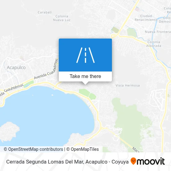 Cerrada Segunda Lomas Del Mar map