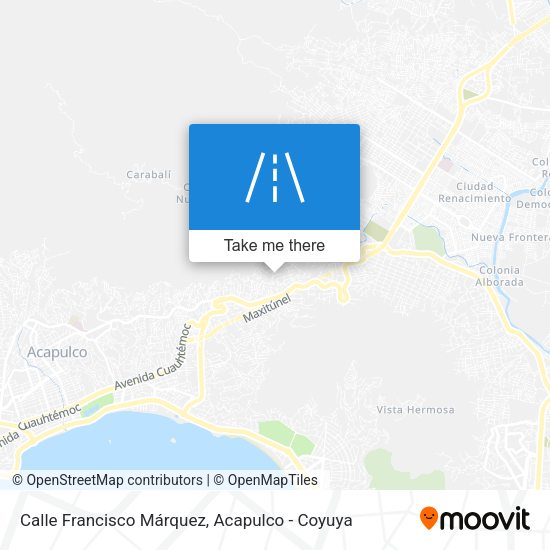 Calle Francisco Márquez map