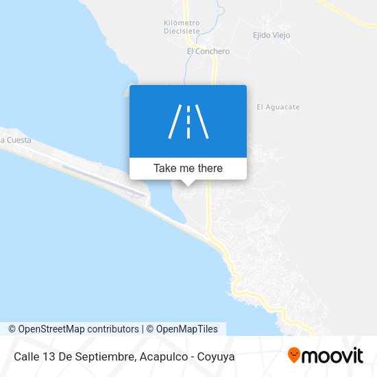 Calle 13 De Septiembre map