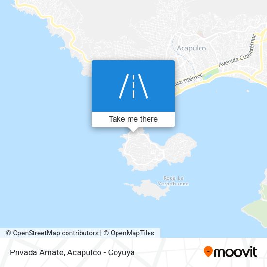 Mapa de Privada Amate