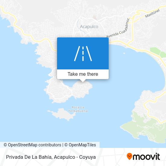 Privada De La Bahía map