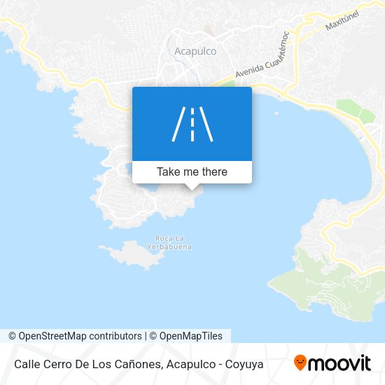 Calle Cerro De Los Cañones map