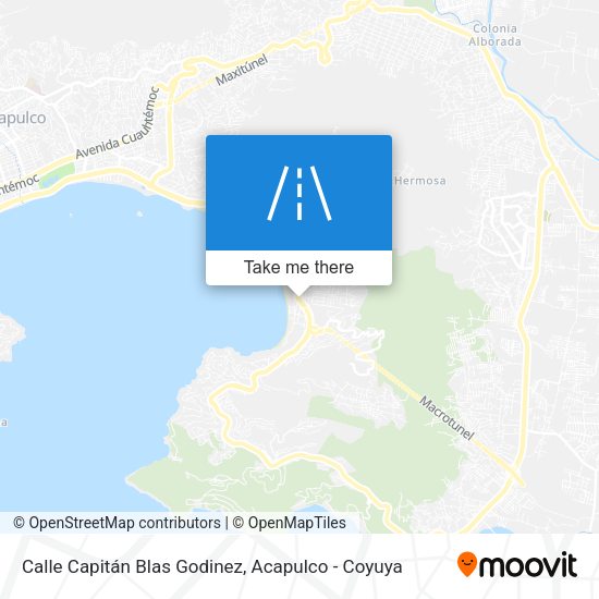 Calle Capitán Blas Godinez map