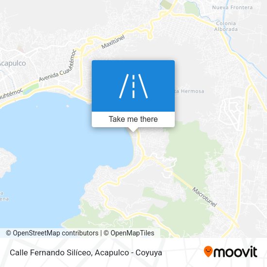 Mapa de Calle Fernando Silíceo