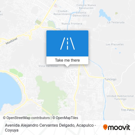 Avenida Alejandro Cervantes Delgado map