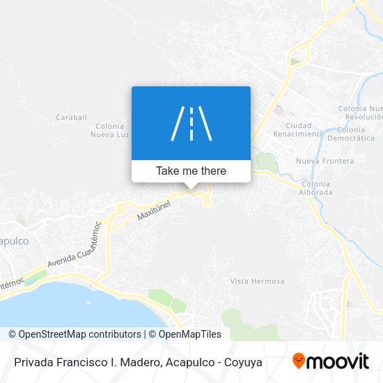 Privada Francisco I. Madero map