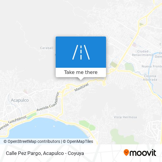 Calle Pez Pargo map