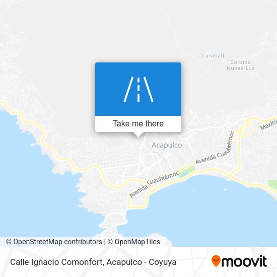 Mapa de Calle Ignacio Comonfort