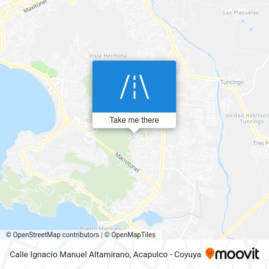 Calle Ignacio Manuel Altamirano map