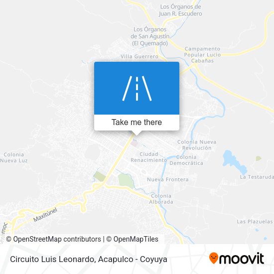 Mapa de Circuito Luis Leonardo