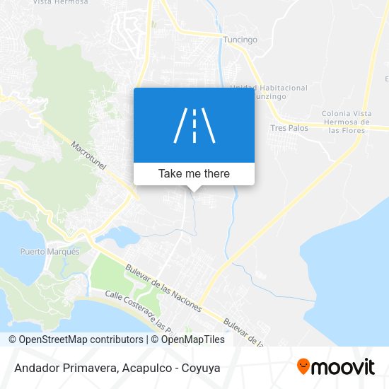 Mapa de Andador Primavera