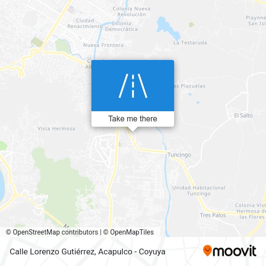 Mapa de Calle Lorenzo Gutiérrez
