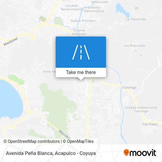 Avenida Peña Blanca map