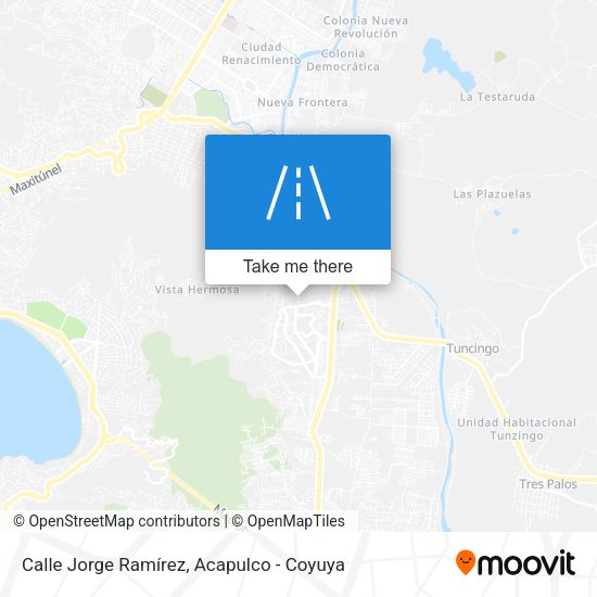 Mapa de Calle Jorge Ramírez