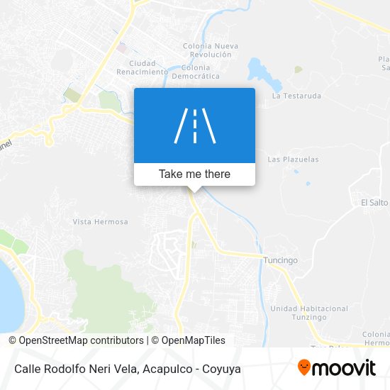 Calle Rodolfo Neri Vela map
