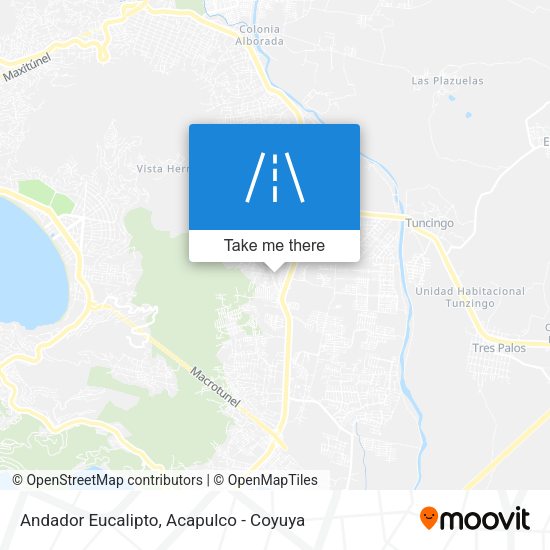Mapa de Andador Eucalipto