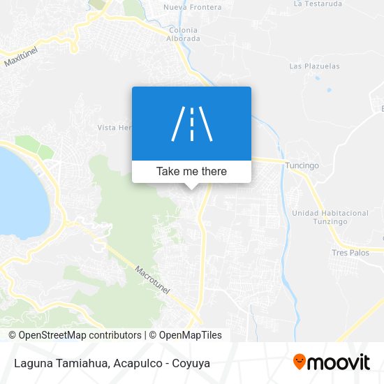 Mapa de Laguna Tamiahua
