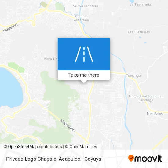 Privada Lago Chapala map