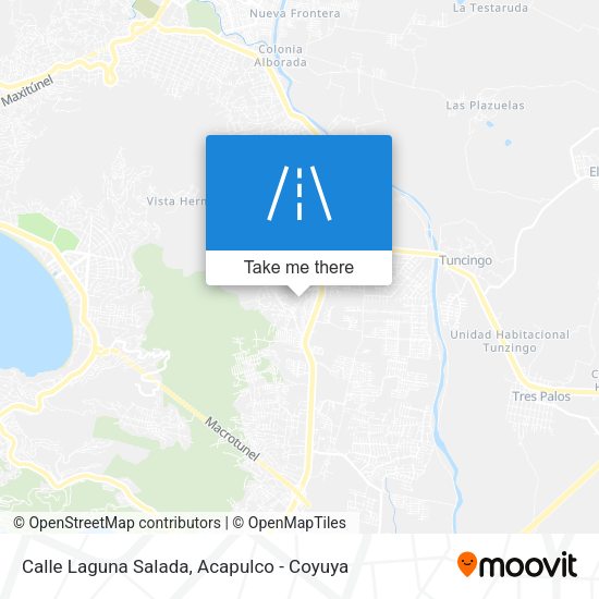 Mapa de Calle Laguna Salada