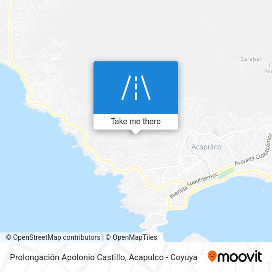 Mapa de Prolongación Apolonio Castillo