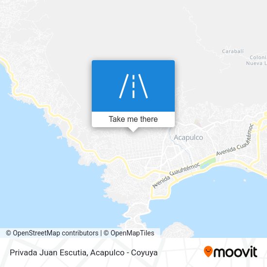 Privada Juan Escutia map