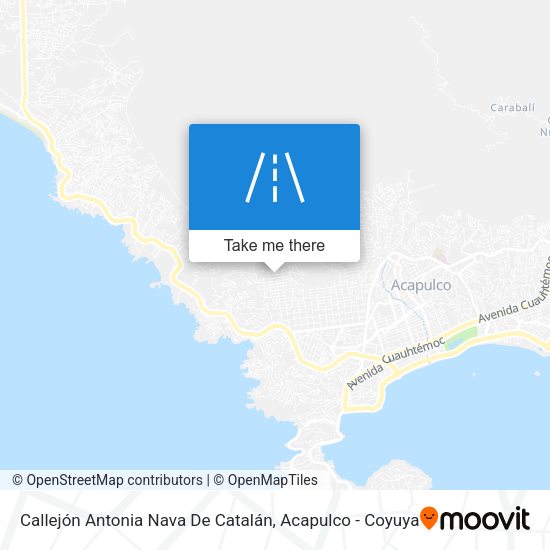 Callejón Antonia Nava De Catalán map
