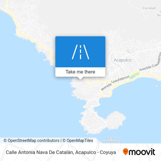 Calle Antonia Nava De Catalán map