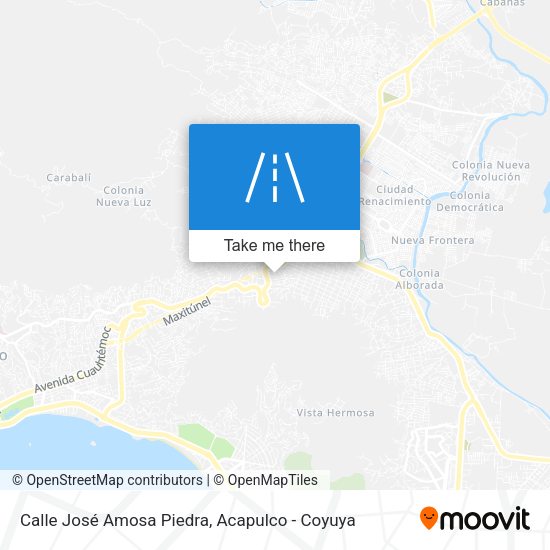 Calle José Amosa Piedra map