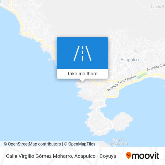 Calle Virgilio Gómez Moharro map