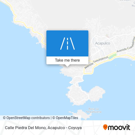 Mapa de Calle Piedra Del Mono