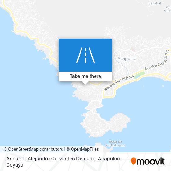 Mapa de Andador Alejandro Cervantes Delgado