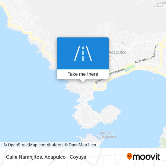 Mapa de Calle Naranjitos