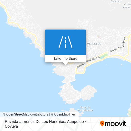 Mapa de Privada Jiménez De Los Naranjos