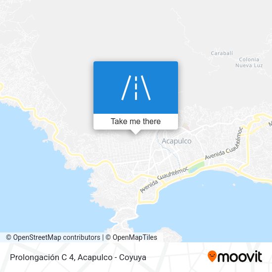 Prolongación C 4 map