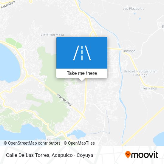 Mapa de Calle De Las Torres