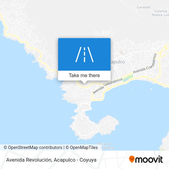 Avenida Revolución map
