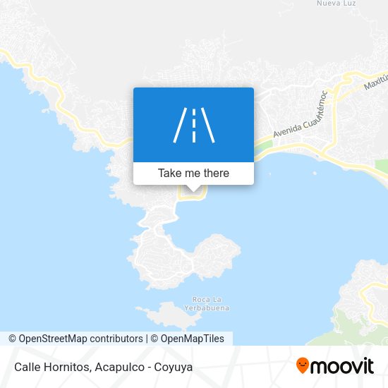 Mapa de Calle Hornitos