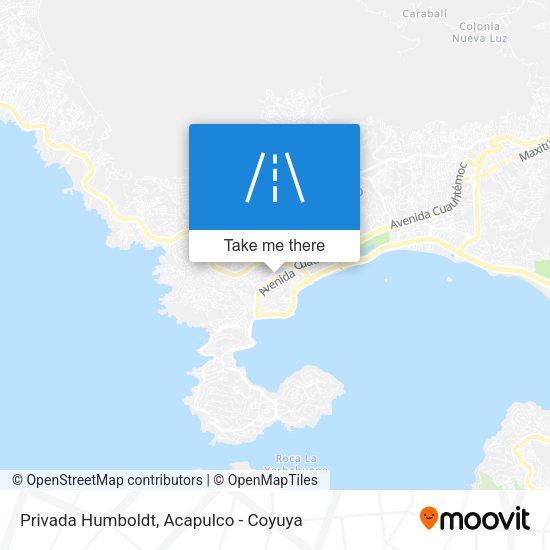 Mapa de Privada Humboldt
