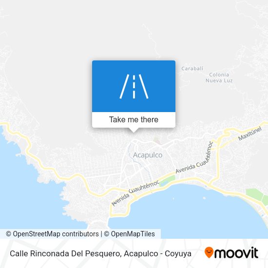 Mapa de Calle Rinconada Del Pesquero