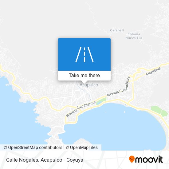 Mapa de Calle Nogales