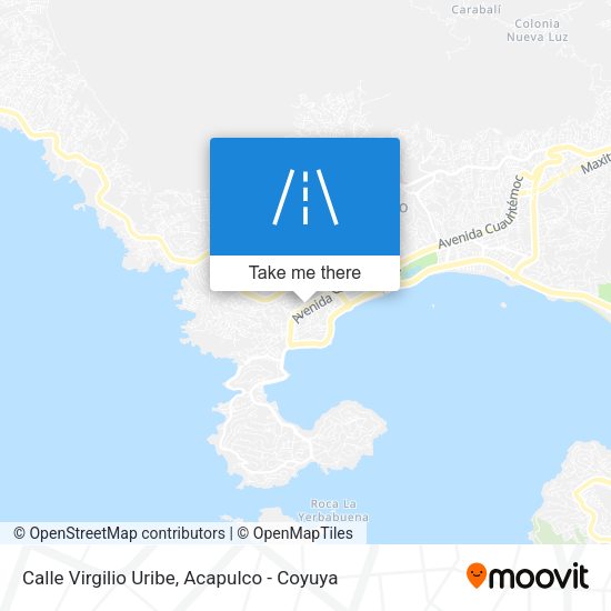 Mapa de Calle Virgilio Uribe