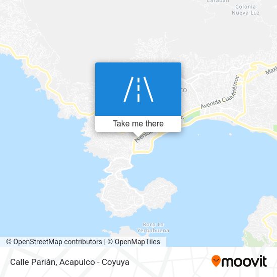 Mapa de Calle Parián