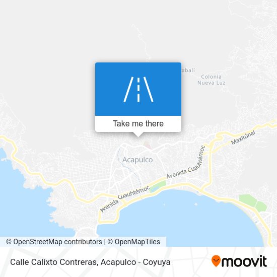 Mapa de Calle Calixto Contreras