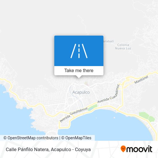 Calle Pánfilo Natera map