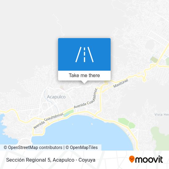 Mapa de Sección Regional 5