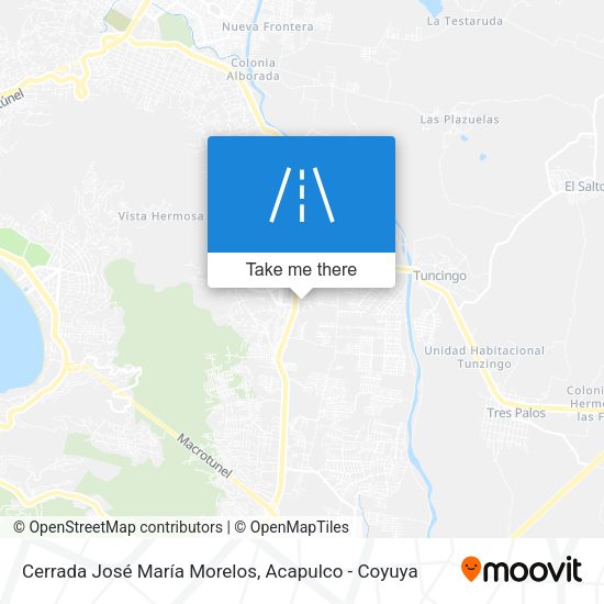 Cerrada José María Morelos map