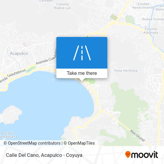Mapa de Calle Del Cano