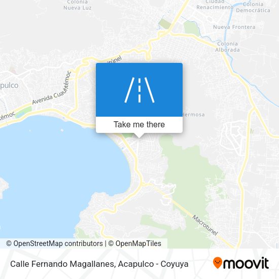 Mapa de Calle Fernando Magallanes