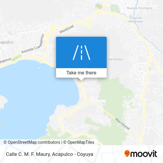 Mapa de Calle C. M. F. Maury